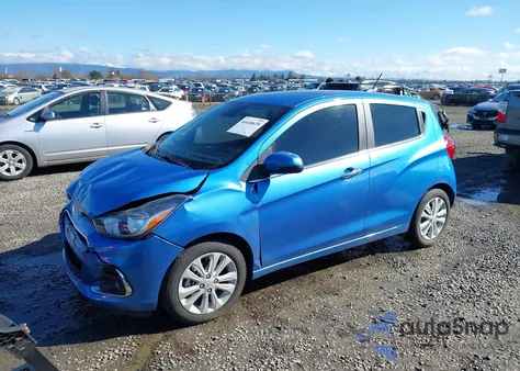 2017 Chevrolet Spark 2Lt Cvt из США, поврежденный, VIN KL8CF6SA3HC720951